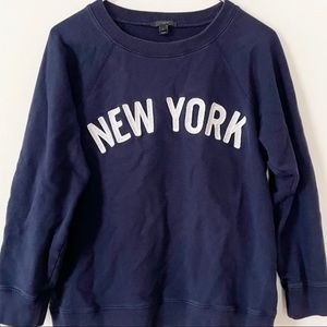 Jcrew New York Sweatshirt- Size XL